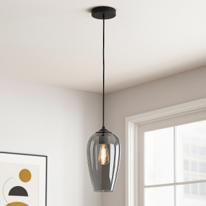Design fönsterlampa grå, Andy