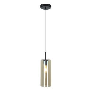 Modern pendellampa matbord bärnstensfärgad, Gaya