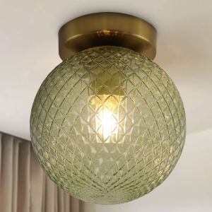 Retro taklampa grön, Johnson
