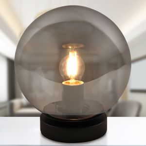 Modern bordslampa grå, Jelly, med brytare