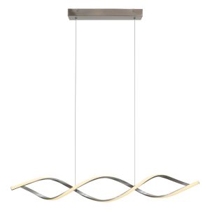 Design fönsterlampa silver, Kuno, 45W, 3000K LED, 3 stegs dimmer