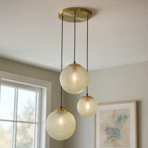 Design fönsterlampa grön, Dolf
