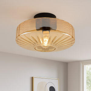 Design plafond bärnstensfärgad, Sevda