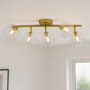 Design taklampa transparent, Remo