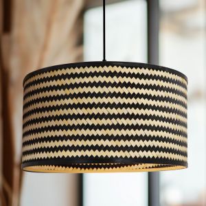Bambu fönsterlampa svart, Jildau