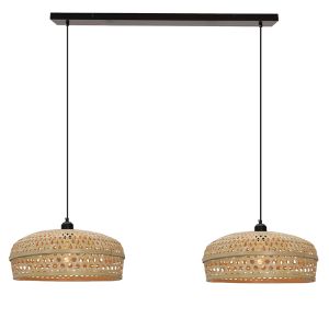 Bambu fönsterlampa brun, Jennifer