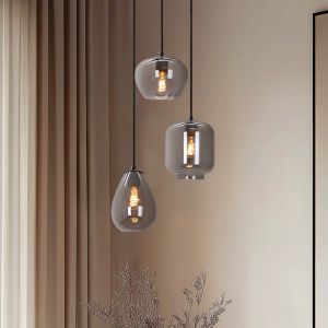 Modern fönsterlampa grå, Caia