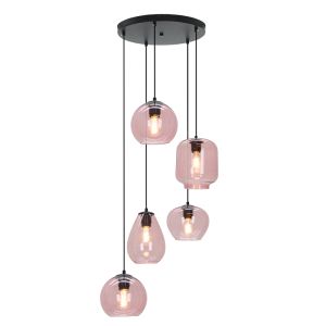 Modern fönsterlampa rosa, Caia