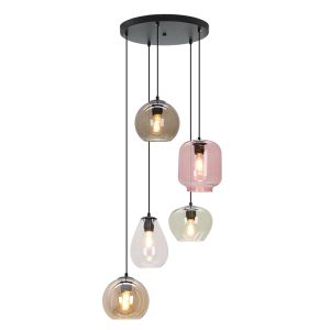 Modern fönsterlampa flerfärgad, Caia
