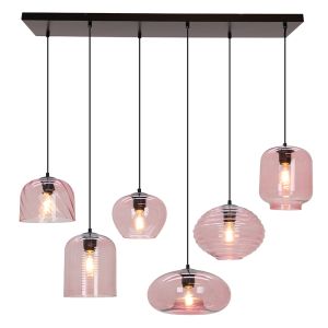 Modern fönsterlampa rosa, Caia