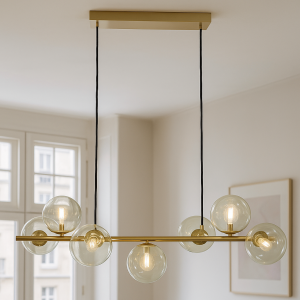 Design fönsterlampa grön, Remo