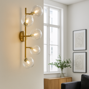 Design vägglampa transparent, Remo