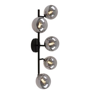 Design vägglampa grå, Remo