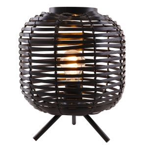 Industri bordslampa svart, Pinar, med brytare