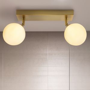 Modern taklampa badrum vit, Amer, IP44