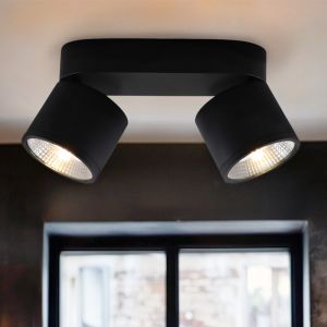 Modern spotlight tak svart, Thomas
