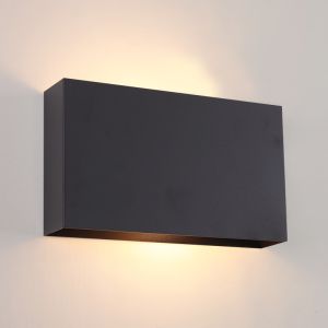 Modern vägglampa svart, Perry