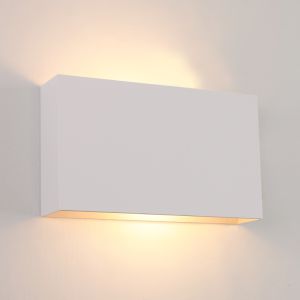 Modern vägglampa vit, Perry