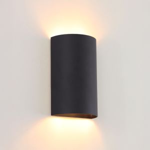 Modern vägglampa svart, Perry