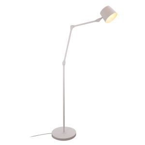 Modern golvlampa vit, Rinke, med brytare