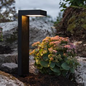 Modern solcellslampa markspjut svart, Anandi, 0,06W, 3000K LED, IP44