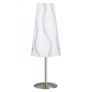 Plast bordslampa vit, Nayra