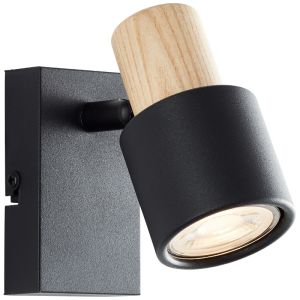 Modern väggspotlight svart, Soscha