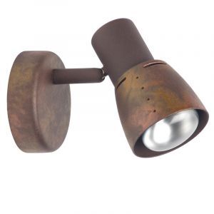 Metall vägglampa koppar, Rieko
