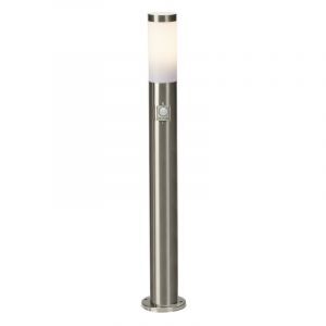 Plast golvlampa utomhus med rörelsesensor krom, Tom, IP44
