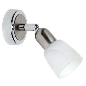 Metall vägglampa krom, Ingo