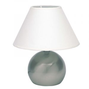 Metall bordslampa krom, Robijn, med beröringsdimmer