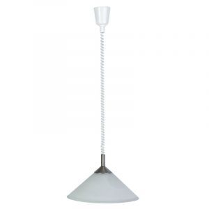 Glas fönsterlampa vit, Elisa