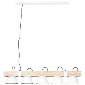 Trä fönsterlampa brun, Audrey