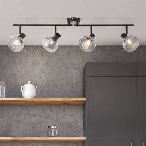 Design spotlight tak svart, Dimitry