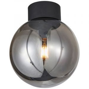 Design taklampa svart, Hannelore