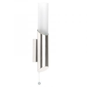 Modern vägglampa krom, Saya