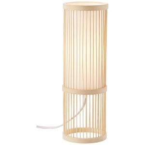 Bas bordslampa trä, Kayra, med brytare