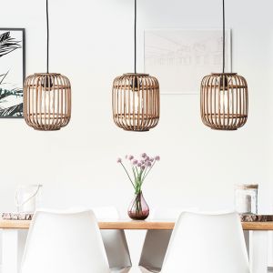 Trä fönsterlampa brun, Brain