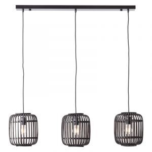 Trä fönsterlampa svart, Brain