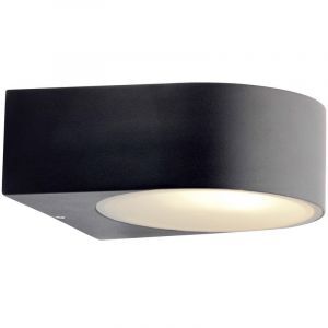 Metall utelampa svart, Alicha, IP44
