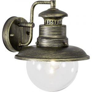 Rustik utelampa guld, Jaelin, IP44