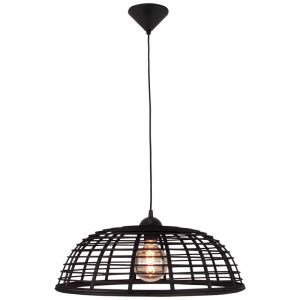 Trä fönsterlampa svart, Deacon