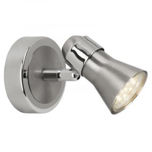 Metall vägglampa krom, Roel