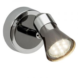 Metall vägglampa krom, Levijn