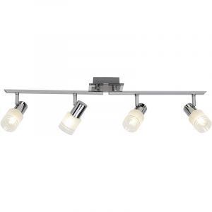 Metall spotlight tak krom, Blake, 28W, 2700K LED