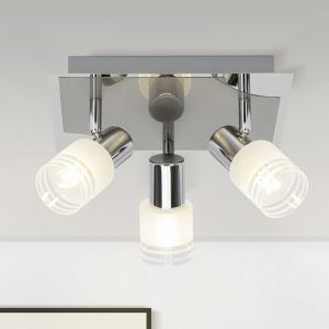 Metall spotlight tak krom, Blake, 28W, 2700K LED