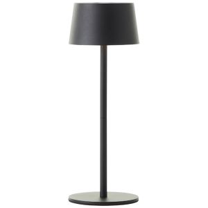 Modern bordslampa utomhus svart, Petter, 2W, 3000K LED, IP44, 3 stegs dimmer