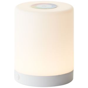 Modern bordslampa utomhus vit, Maezon, 1W, RGBW LED, IP44, med beröringsdimmer