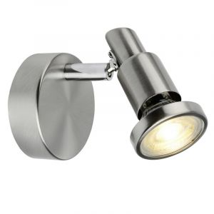 Metall vägglampa krom, Robel