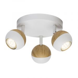 Modern spotlight tak brun, Anabel